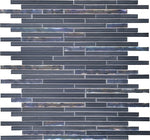 Opulence Indigo glass mosaic