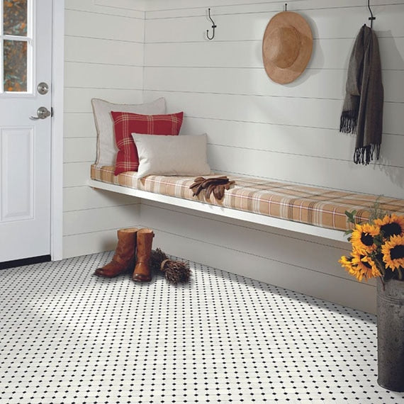 Daltile Octagon &amp; Dot tile
