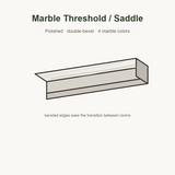 Daltile Marble Threshold / Saddle — Polished