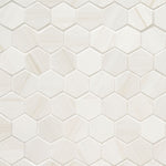 MSI Eden Marble-Look Porcelain Mosaics - Dolomite 2x2 Hexagon