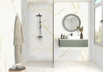 Eden Calacatta porcelain room scene