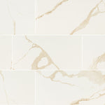 Eden Calacatta porcelain swatch