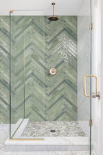 Flamenco Celtic Aqua bathroom