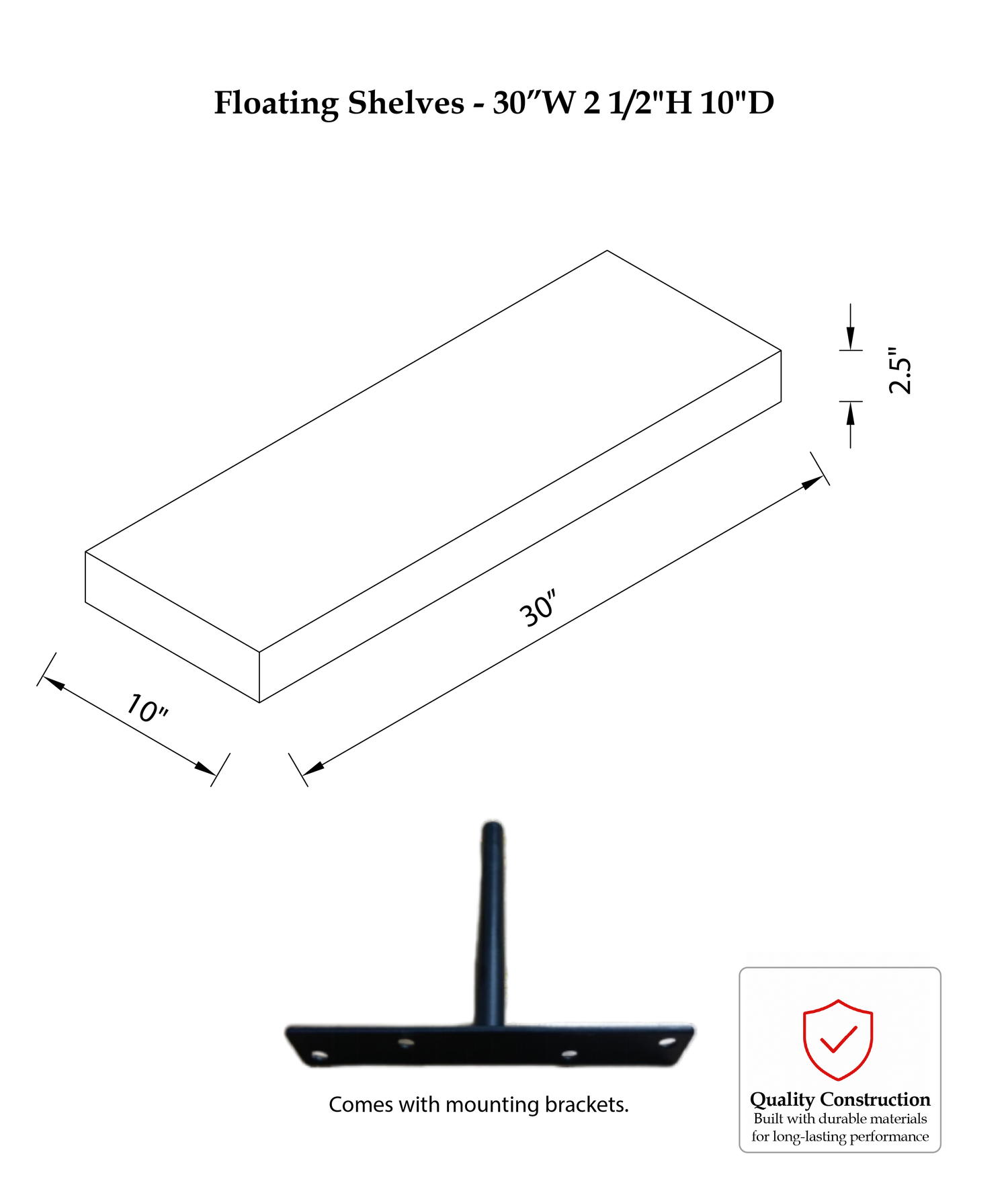 RHC-REG-O-SGH30 - Specification Drawing