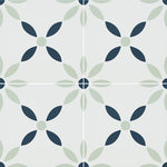 Zaria Greta 8x8 patterned porcelain tile