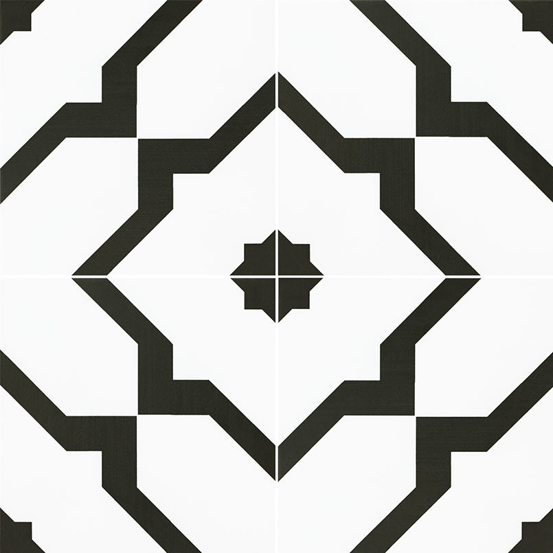 Zaria Gia 8x8 patterned porcelain tile