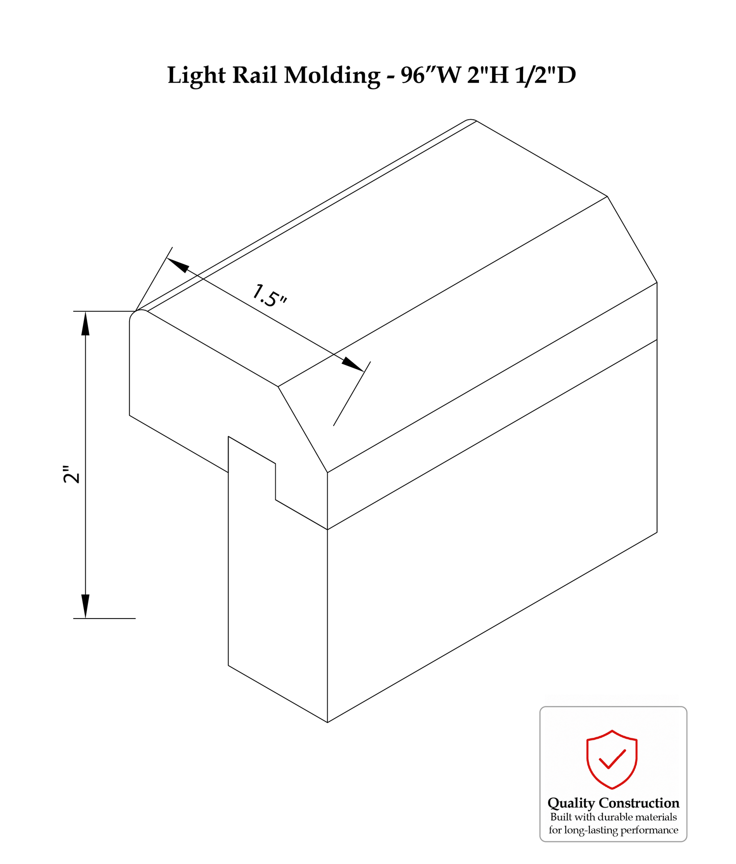 RHC-SIG-W-LRM8 - Specification Drawing