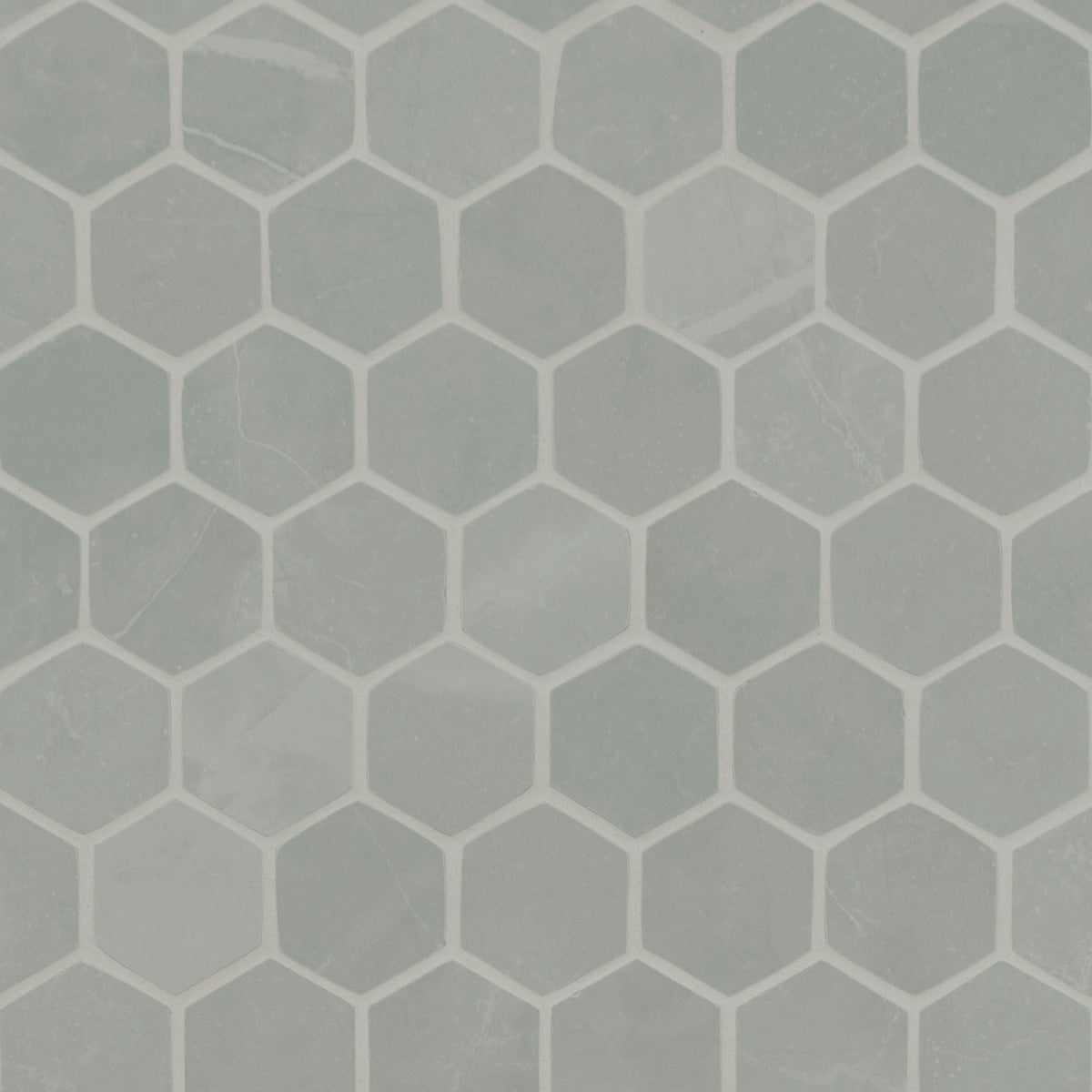 MSI Sande Porcelain Mosaics - Grey 2x2 Hexagon Matte