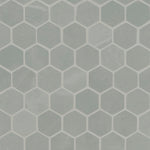 MSI Sande Porcelain Mosaics - Grey 2x2 Hexagon Matte