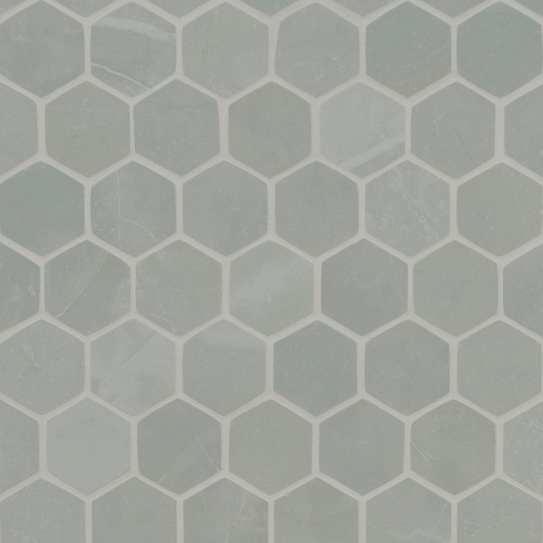 MSI Sande Porcelain Mosaics - Grey 2x2 Hexagon Matte