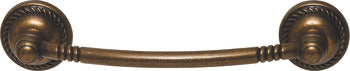 Handle Zn Ant Bronze 102Zn58 M4 Ctc 96Mm
