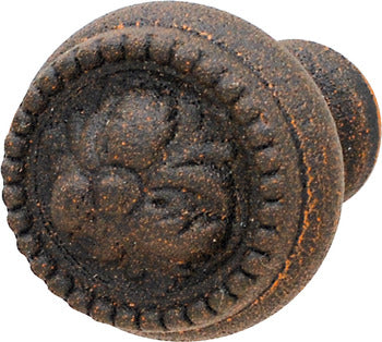 Knob Capital Artisan Zn Rust M4 32X30Mm