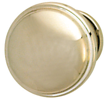 Knob Bungalow Zn Pol Ni M4 36X28Mm