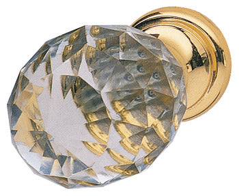 Knob Astral Zinc Pol Chr/Cry Clr M4 30Mm