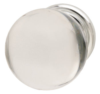 Knob Astral Zinc Pol Chr/Cry Clr M4 30Mm