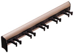 Häfele Synergy Belt Rack — Matte Nickel