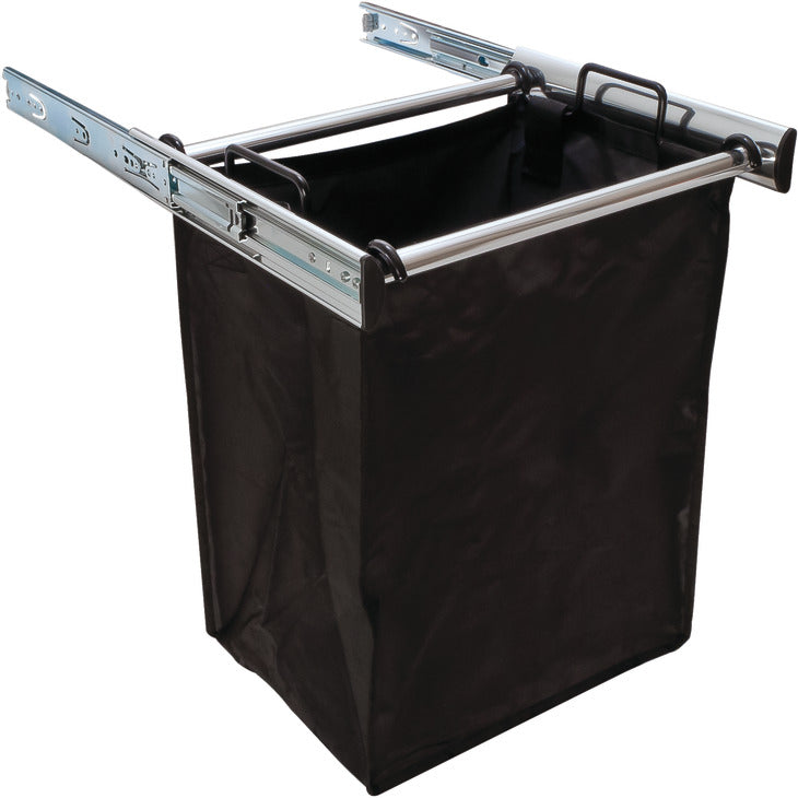 Häfele Synergy Pull-Out Hamper — Polished Chrome