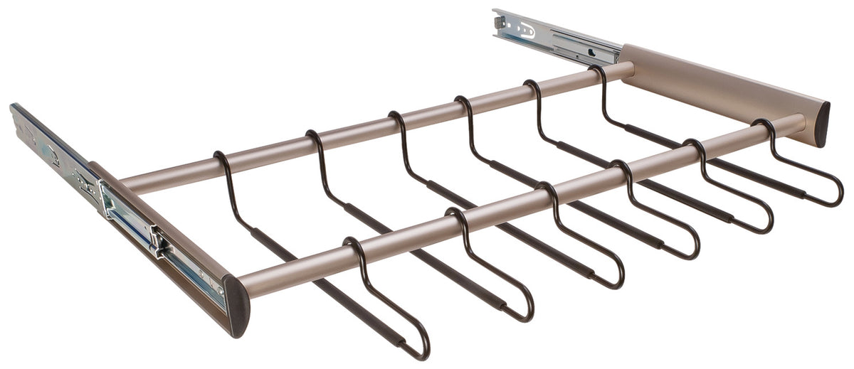 Häfele Synergy Pants Rack — Matte Nickel