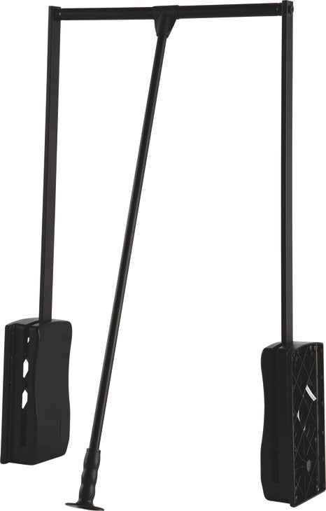 Häfele Pull-Down Closet Rod — Black