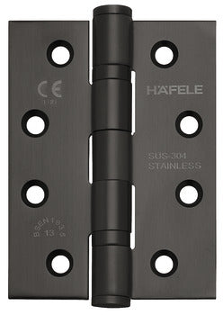 Hinge Sta St Graphite Blk 102X76Mm Nrp