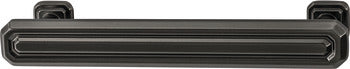 Handle Wells Zn Gunmetal 8-32 Ctc 128Mm