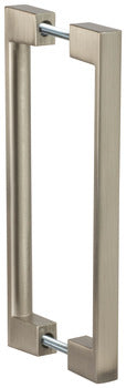 Handle Set Btb Zn Stst Matt M6/192Mm Scr