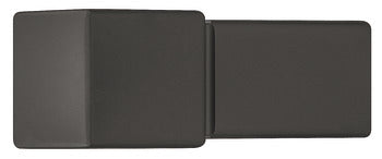 Knob Cube Alu Matt Blk M4 14X14Mm