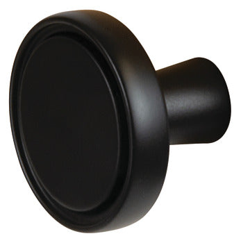 Knob Destine Zn Matt Blk 8-32 35Mm