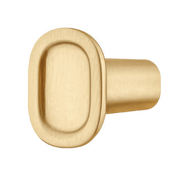 Knob Fossetta H232X Zn Br Gld M4 24X28Mm
