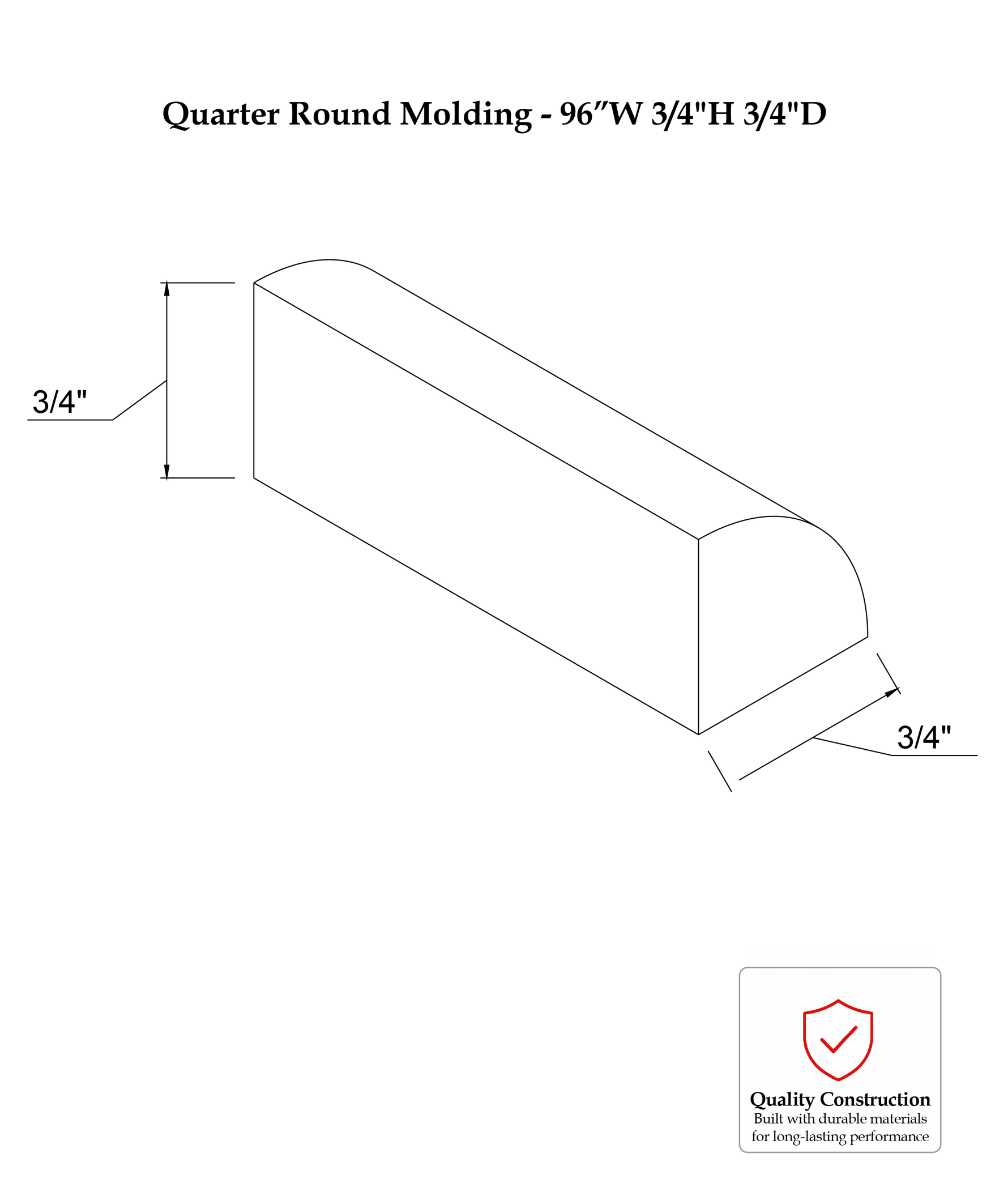RHC-STU-F-QR8 - Specification Drawing
