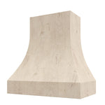 Rose Hill Cabinets Curved Without Trim Wood Range Hood — by Emerald Fern Finishes