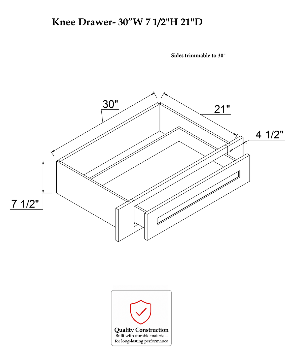 KD30/36 - Specification Drawing