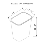 TRASHCAN - Specification Drawing