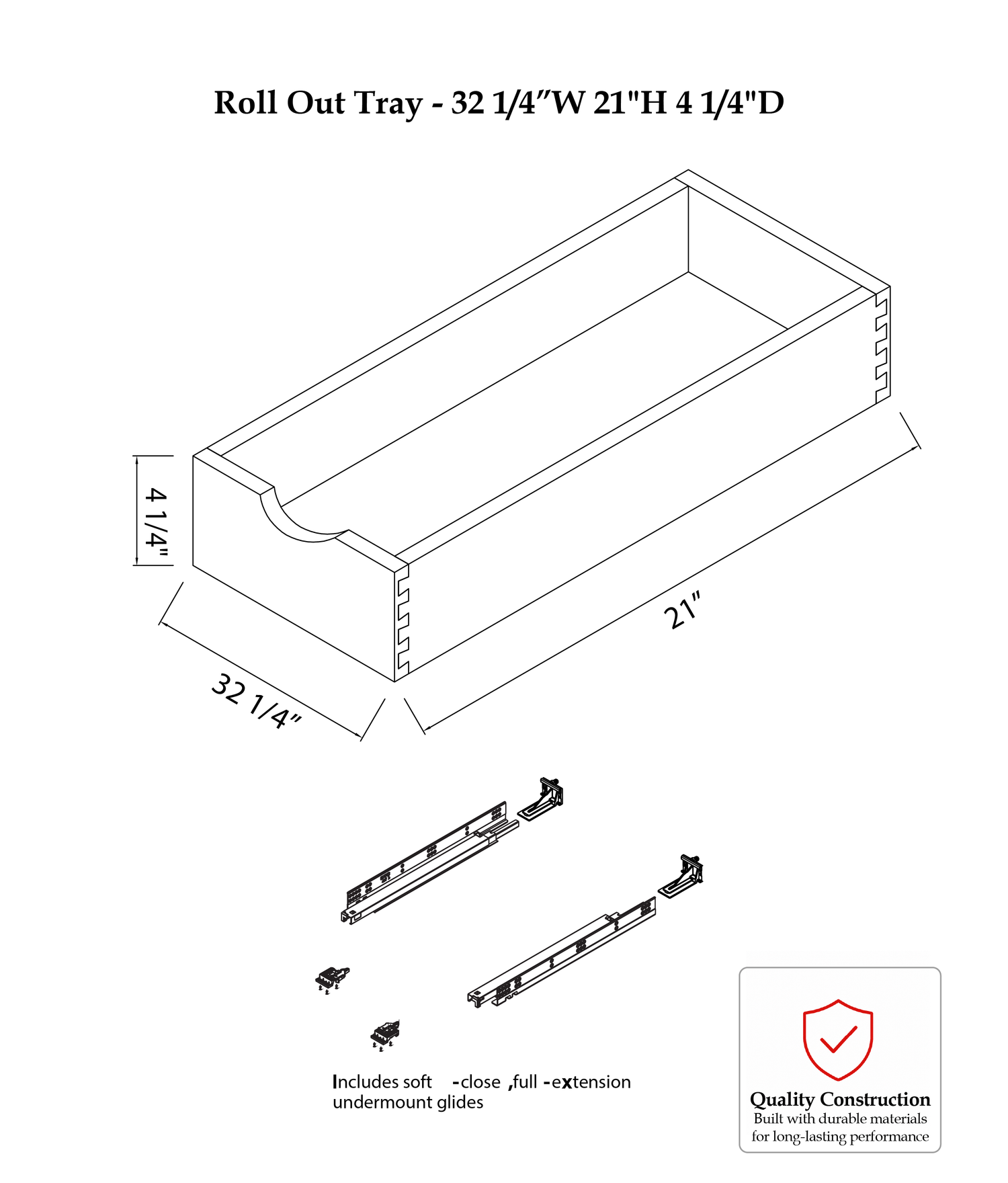 RHC-STU-L-RT36 - Specification Drawing