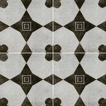 Zaria Sakura 8x8 patterned porcelain tile