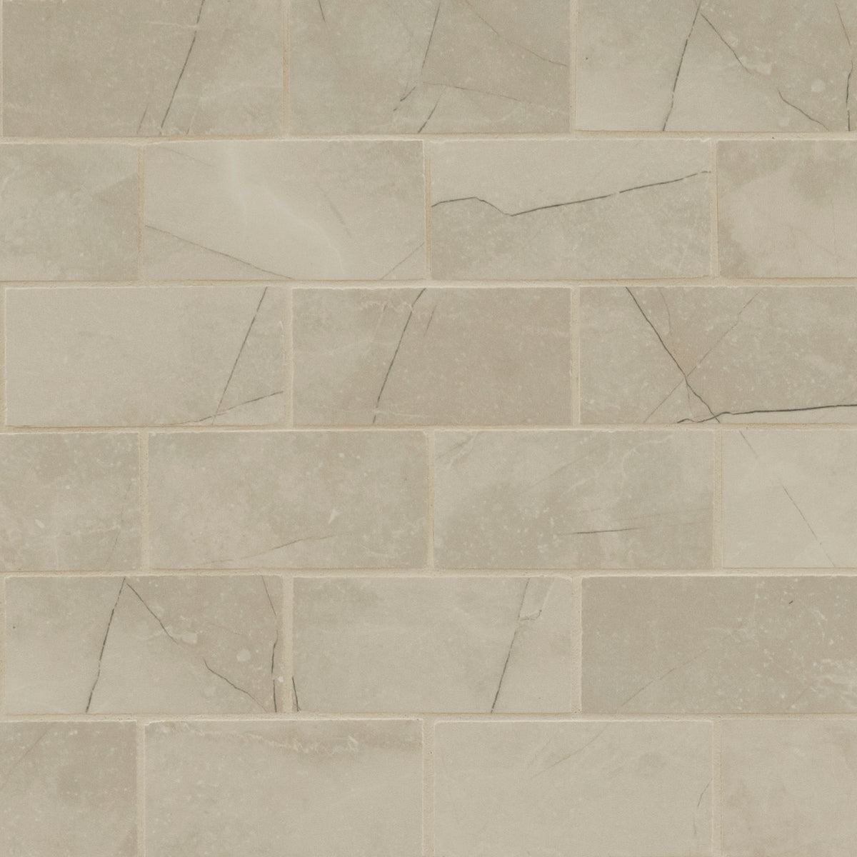 MSI Sande Porcelain Mosaics - Cream 2x4 Polished