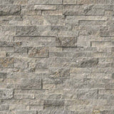 MSI Tuscany Silver Travertine Tumbled Pavers 3CM