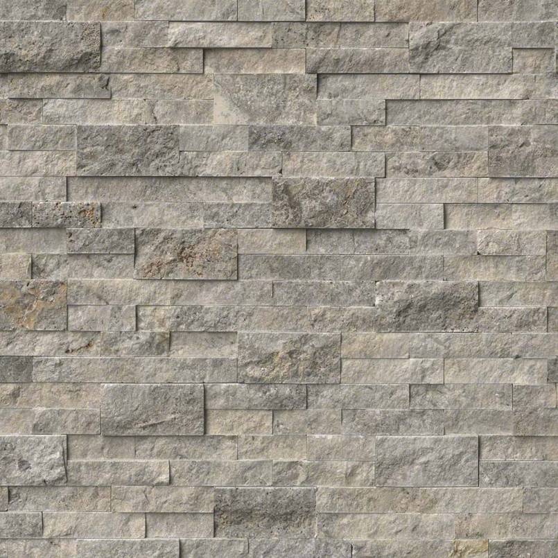 Silver Travertine color reference — MSI Silver Travertine Tile, Patterns & Mosaic