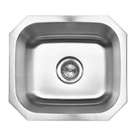 MSI 18-gauge stainless steel single-bowl undermount bar and prep sink 18 inch