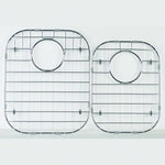 MSI 18-gauge stainless steel 60/40 double-bowl kitchen sink with bottom grid