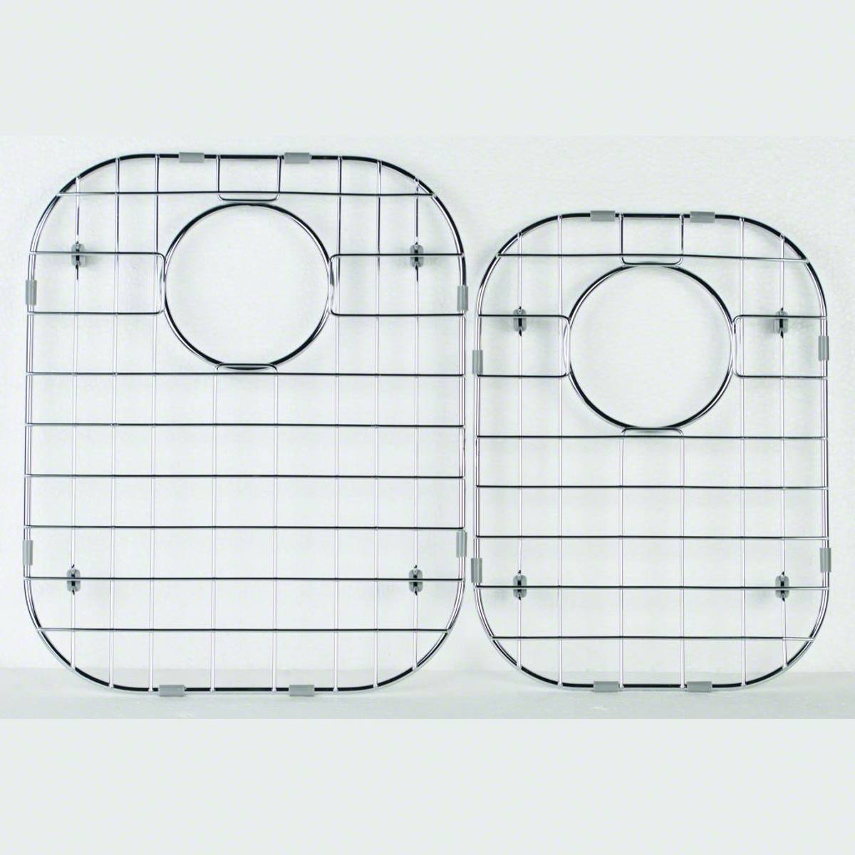 MSI 18-gauge stainless steel 60/40 double-bowl kitchen sink with bottom grid