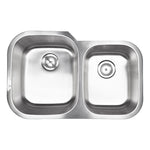 MSI 18-gauge stainless steel 60/40 double-bowl undermount kitchen sink