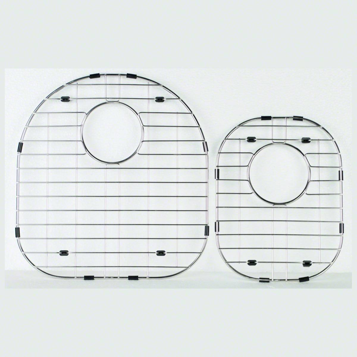 MSI 18-Gauge Stainless Steel 60/40 Double-Bowl Undermount Kitchen Sink 31" x 20" - with bottom grid