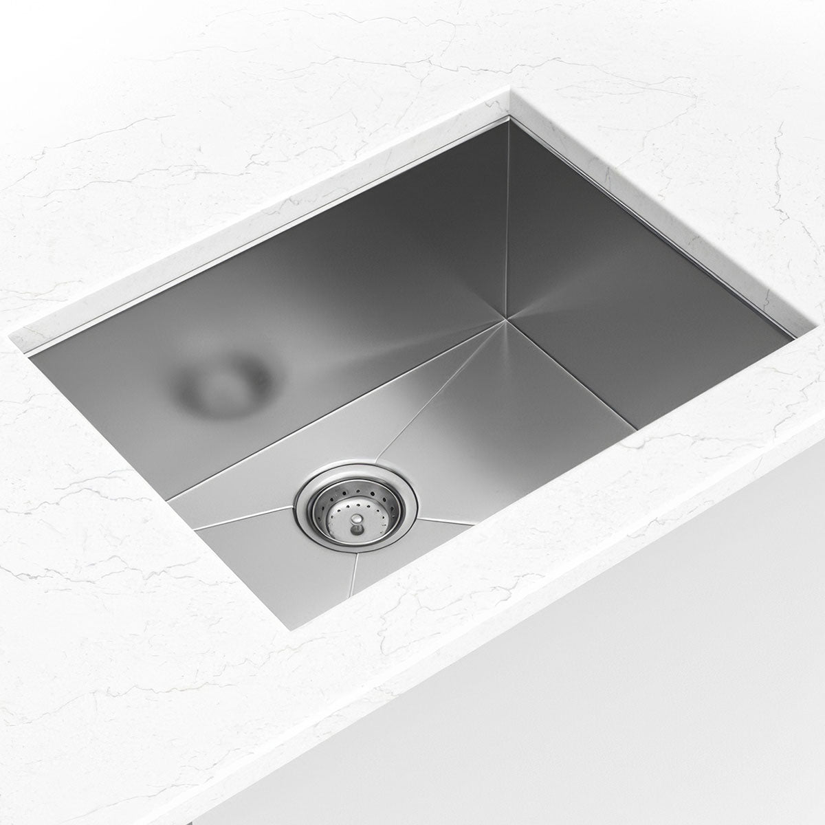 MSI 16-Gauge Stainless Steel Single-Bowl Bar and Prep Sink - room scene