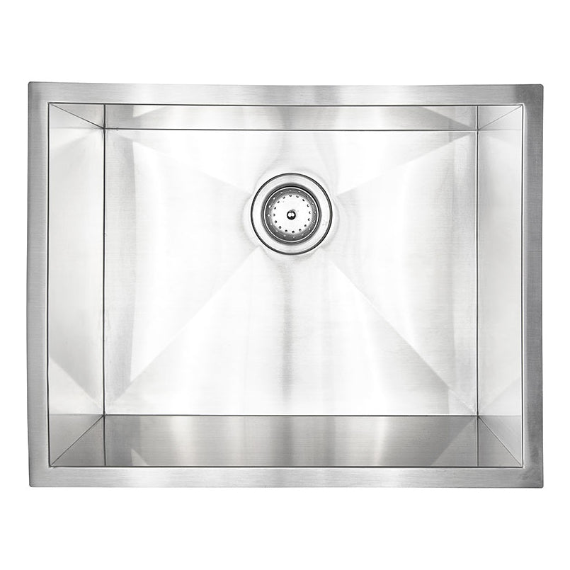 MSI 16-Gauge Stainless Steel Single-Bowl Undermount Bar and Prep Sink 23 inch
