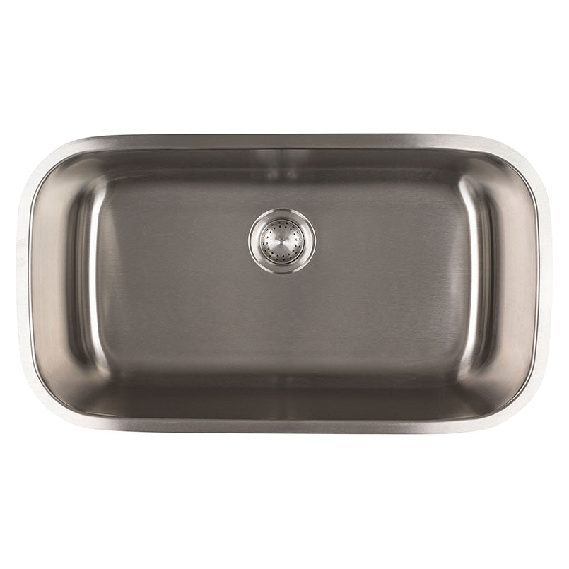 MSI 18-gauge stainless steel single-bowl undermount kitchen sink
