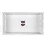 MSI Fireclay Farmhouse Single-Bowl Apron Kitchen Sink 33 inch