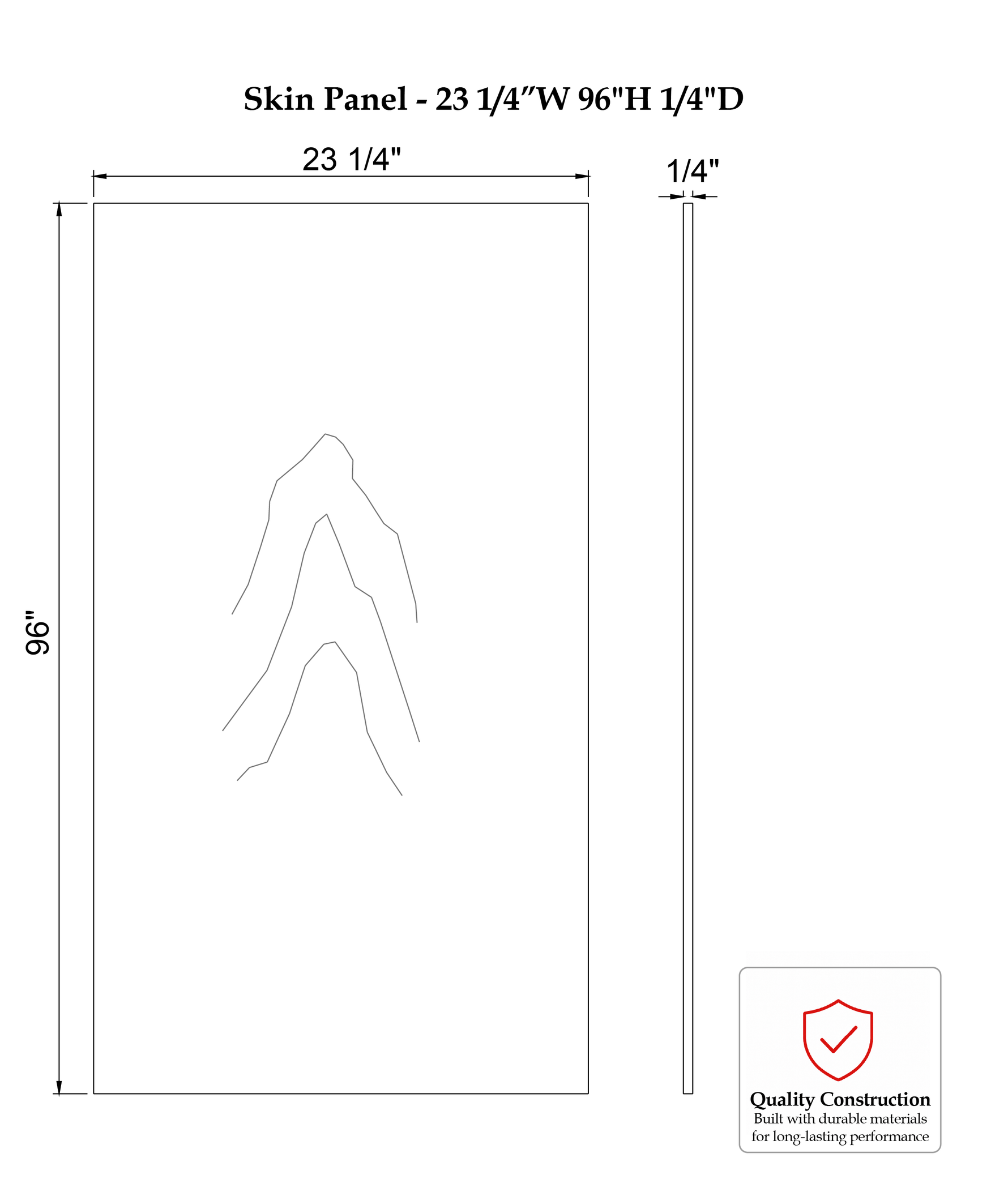 RHC-SIG-W-TSV2496 - Specification Drawing