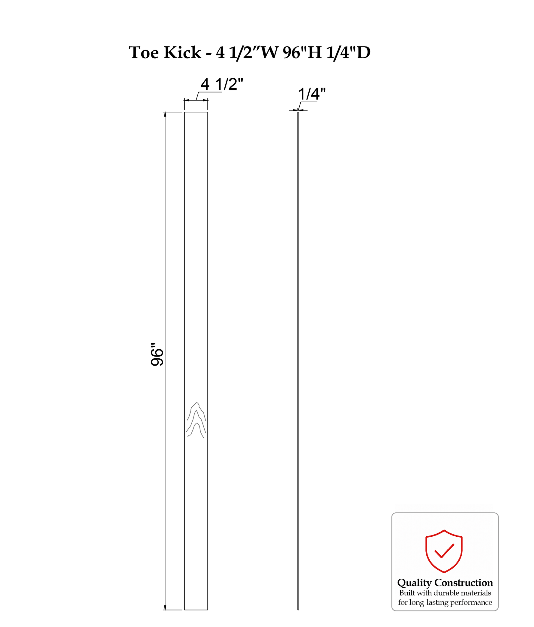 RHC-STU-WO-TK8 - Specification Drawing