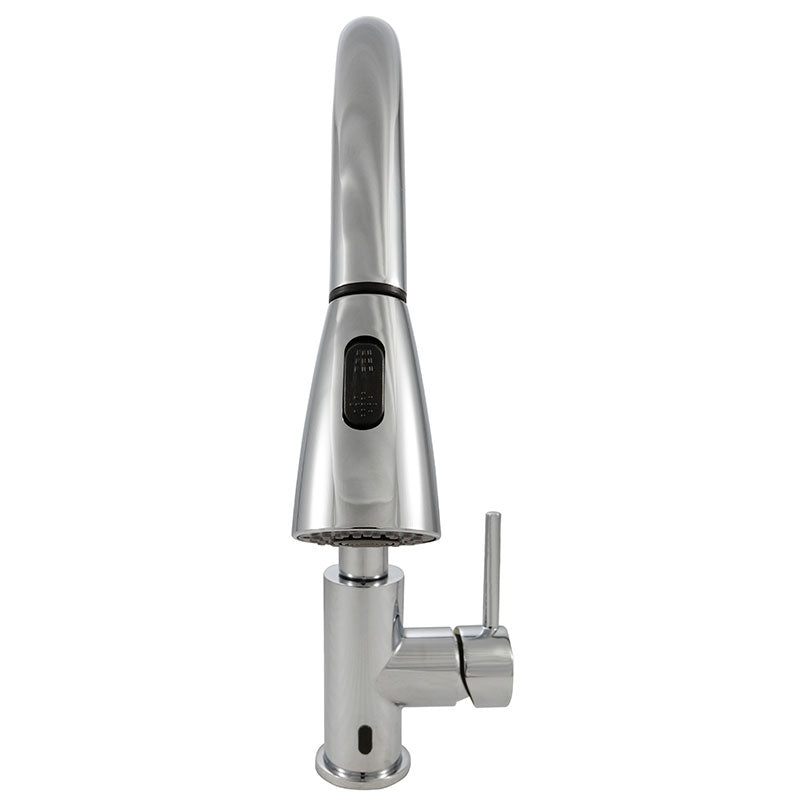 MSI Touch-Free Infrared Sensor Kitchen Faucet 811 in Chrome - profile view